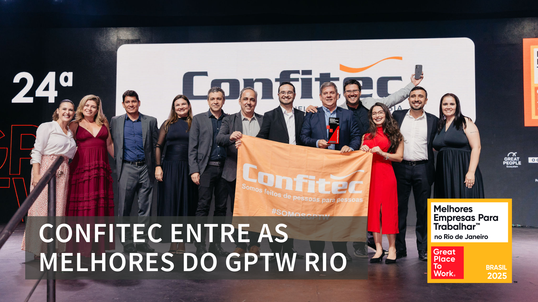 Pelo 3º ano consecutivo no ranking das melhores empresas para se trabalhar